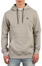 Men's Volcom Single Stone Hoodie, Size - Grey