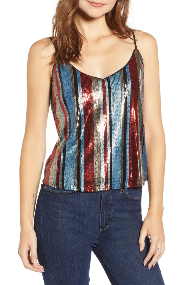 Women's Heartloom Sparkle Camisole - Blue