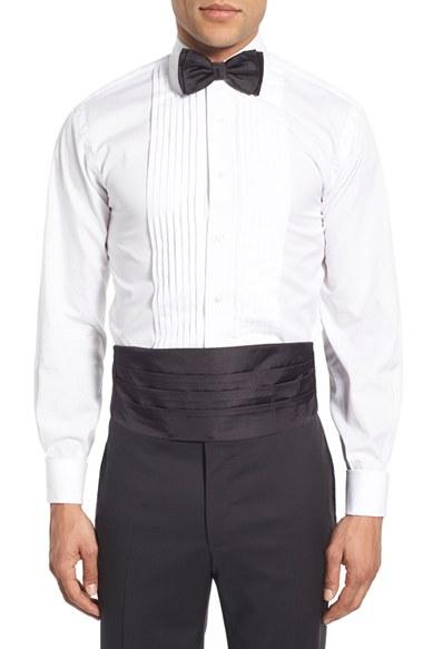 Men's Boss Silk Cummerbund & Bow Tie Set