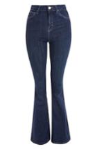 Women's Topshop Jamie Flare Jeans W X 32l (fits Like 30-31w) - Blue