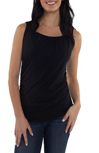 Women's Udderly Hot Mama Taylor Nursing Tank Top - Black