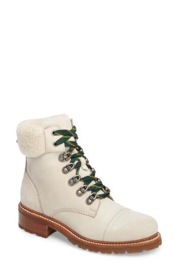 Women's Frye Samantha Water Resistant Hiking Boot .5 M - White