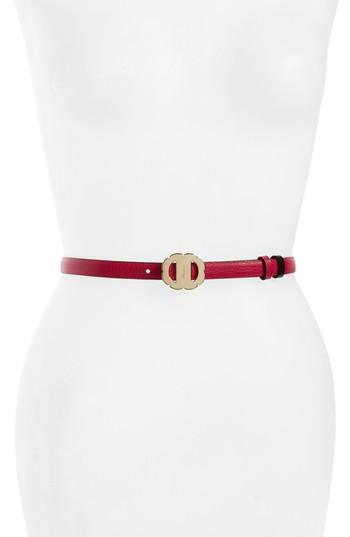 Women's Salvatore Ferragamo Ceylon Leather Belt - Begonia