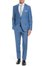 Men's Boss Jewels/linus Trim Fit Solid Wool Suit