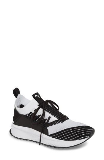 Women's Puma Tsugi Jun Knit Sneaker .5 M - Black