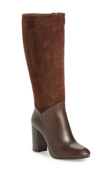 Women's Johnston & Murphy 'yvonne' Water Resistant Boot, Size 6 M - Brown