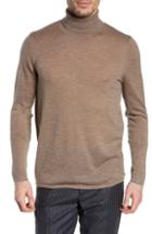 Men's Nordstrom Signature Cashmere Turtleneck - Brown
