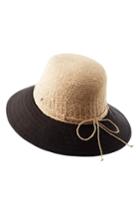 Women's Helen Kaminski Cotton Brim Raffia Hat -