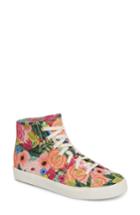 Women's Keds X Rifle Paper Co. Kickstart Julie High Top Sneaker M - Pink