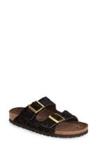 Women's Birkenstock 'arizona' Soft Footbed Sandal -9.5us / 40eu B - Black