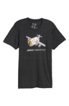 Men's Casual Industrees Cheap Vacation T-shirt - Black