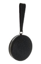 Whiting & Davis Canteen Mesh Ball Minaudiere - Black