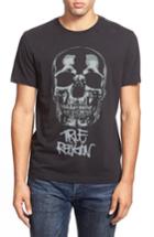 Men's True Religion Brand Jeans 'graf Skull' Crewneck T-shirt