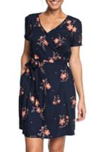 Women's Roxy Monument View Floral Print Wrap Dress