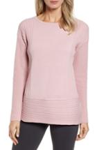 Women's Chaus Ribbed Cotton Sweater - Pink