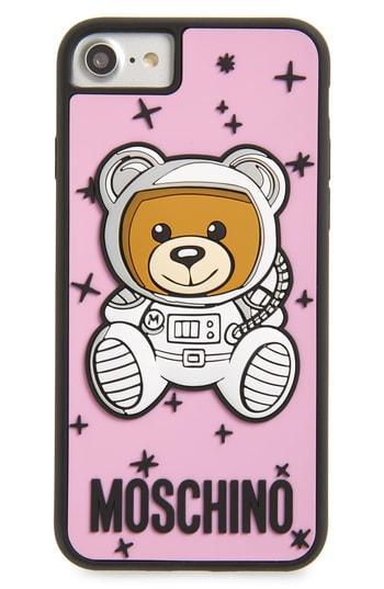 Moschino Ufo Teddy Iphone 6/6s/7/8 Case - Pink