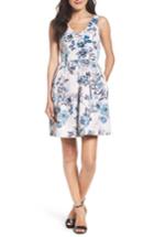 Women's Taylor Dresses Fit & Flare Dress - Blue