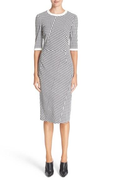 Women's Altuzarra Anna Gingham Cady Shift Dress