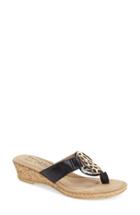 Women's Tuscany By Easy Street 'rossano' Wedge Flip Flop Sandal