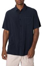 Men's Zanerobe Solid Short Sleeve Shirt - Blue