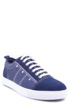 Men's Zanzara Severn Studded Low Top Sneaker .5 M - Blue