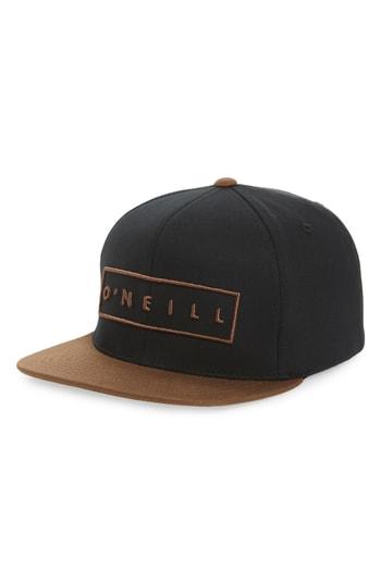 Men's O'neill Hotbox Baseball Cap - Black