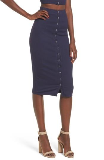 Women's Privacy Please Hopewell High Waist Skirt - Blue