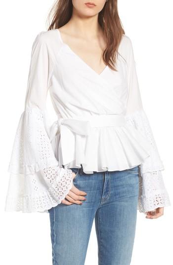 Women's Rebecca Minkoff Melly Top, Size - White