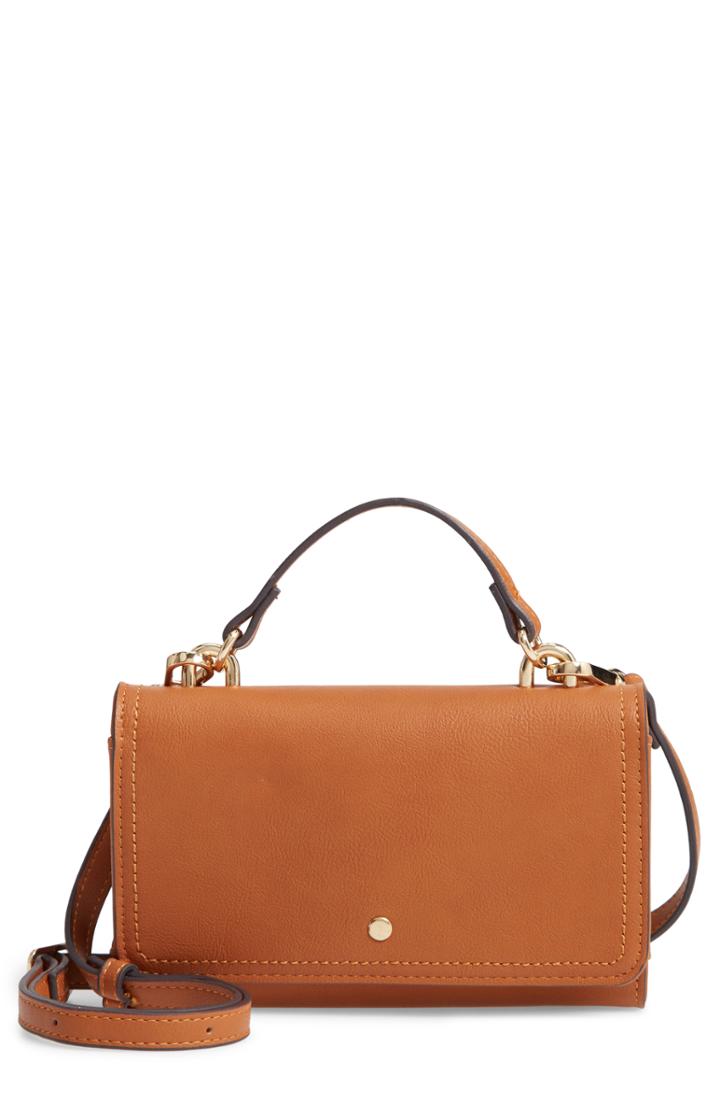 Sole Society Faux Leather Phone Wallet -