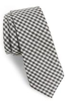 Men's 1901 Cahill Check Skinny Tie