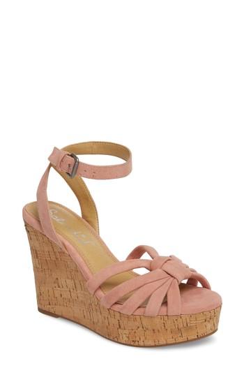 Women's Splendid Fallon Wedge Sandal M - Pink