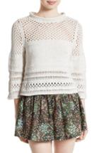 Women's La Vie Rebecca Taylor Confetti Knit Pullover - Beige