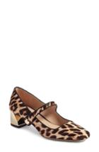 Women's Tory Burch Marisa Genuine Calf Hair Mary Jane Pump M - Brown