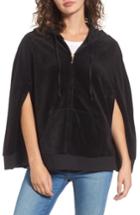 Women's Juicy Couture Velour Cape Jacket - Black