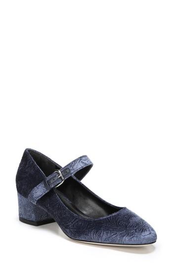 Women's Via Spiga Alana Mary Jane Pump .5 M - Blue