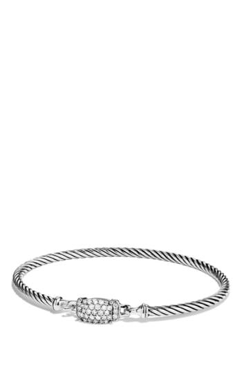 Women's David Yurman 'petite Wheaton' Bracelet With Diamonds