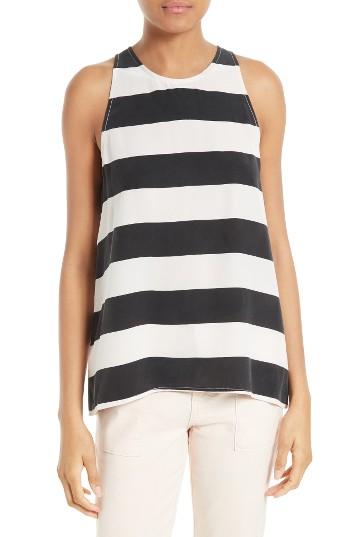 Women's Joie Kia Stripe Silk Top