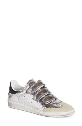 Women's Isabel Marant Beth Sneaker Us / 35eu - Metallic