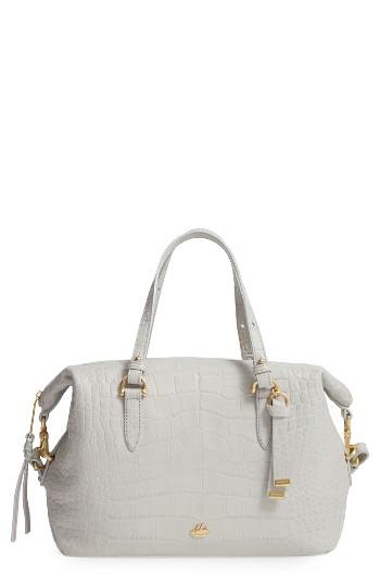 Brahmin Southcoast Delaney Croc Embossed Leather Tote -