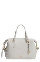 Brahmin Southcoast Delaney Croc Embossed Leather Tote -
