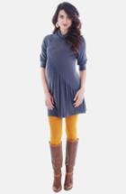 Women's Everly Grey 'talia' Maternity Tunic Dress - Grey
