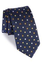 Men's The Tie Bar Spree Dots Silk Tie