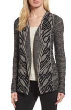 Women's Nic+zoe Ascending Cardigan - Black
