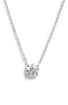 Women's Bony Levy Liora Large Solitaire Diamond Pendant (nordstrom Exclusive)
