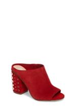 Women's Bp. Tabitha Embellished Open Toe Mule .5 M - Red