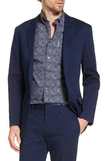 Men's J.crew Ludlow Stretch Chino Blazer R - Blue