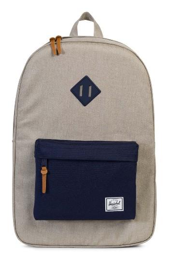 Men's Herschel Supply Co. Heritage Backpack - Beige