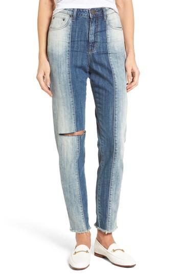 Women's One Teaspoon Legend High Waist Mom Jeans - Blue