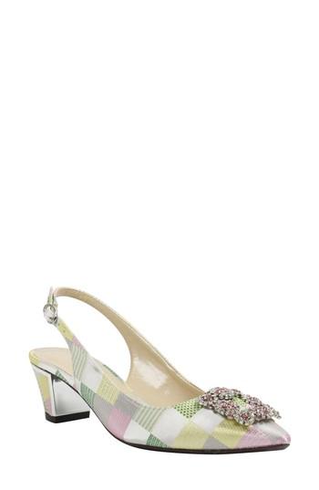 Women's J. Renee Charee Slingback Pump B - Pink