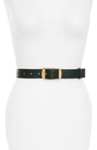 Women's Stella Mccartney Alter Faux Leather Belt - Dark Green